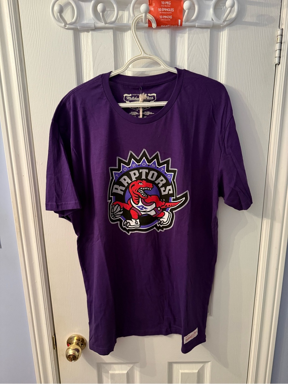 Mitchell & Ness Purple Toronto Raptors Graphic Tee